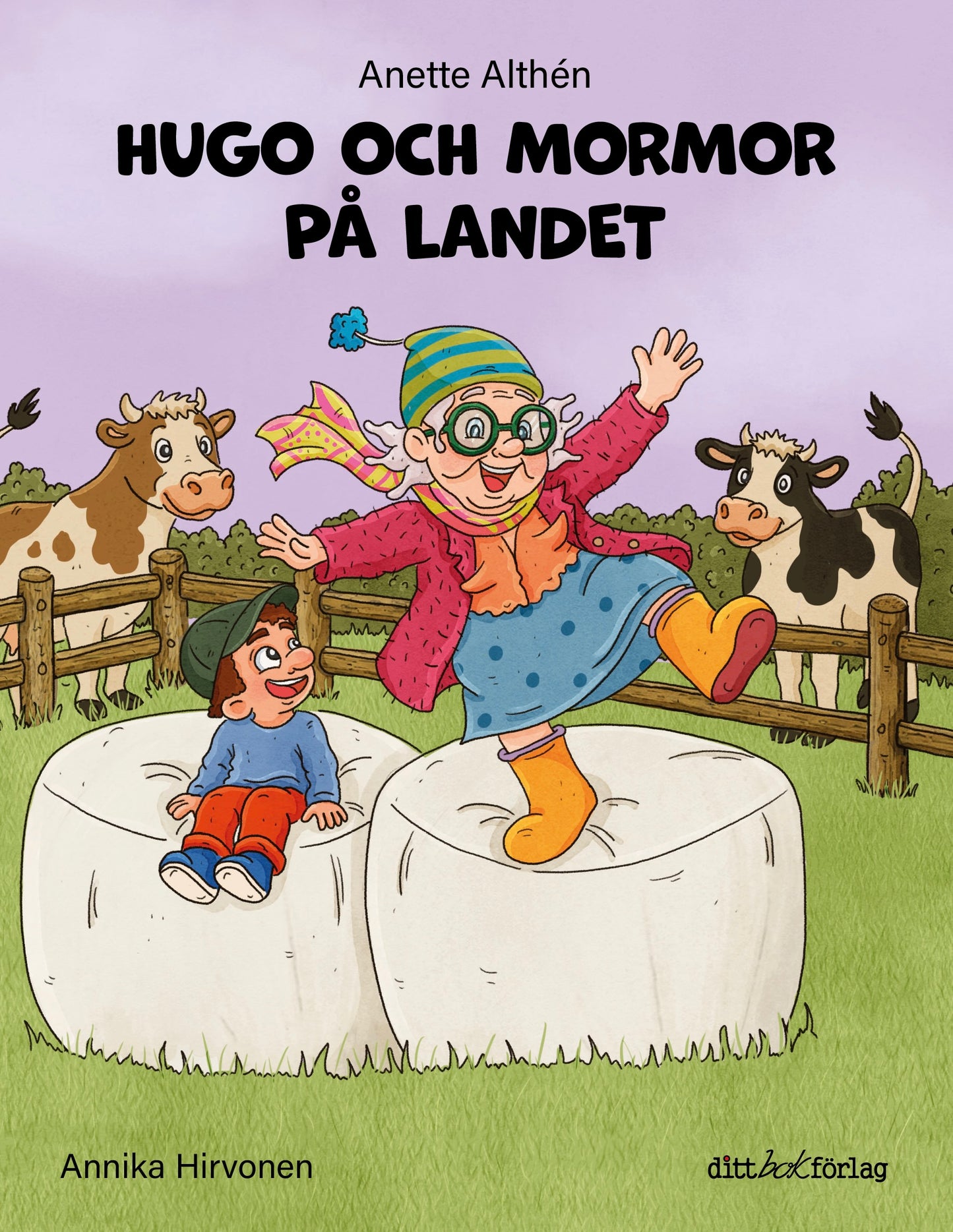 Hugo och mormor på landet