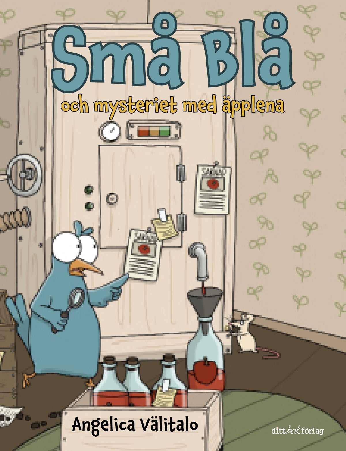 Små Blå och mysteriet med äpplena
