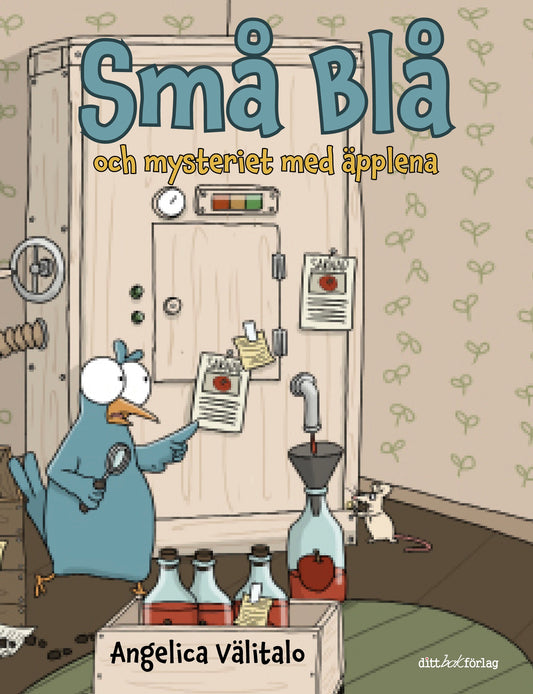 Små Blå och mysteriet med äpplena