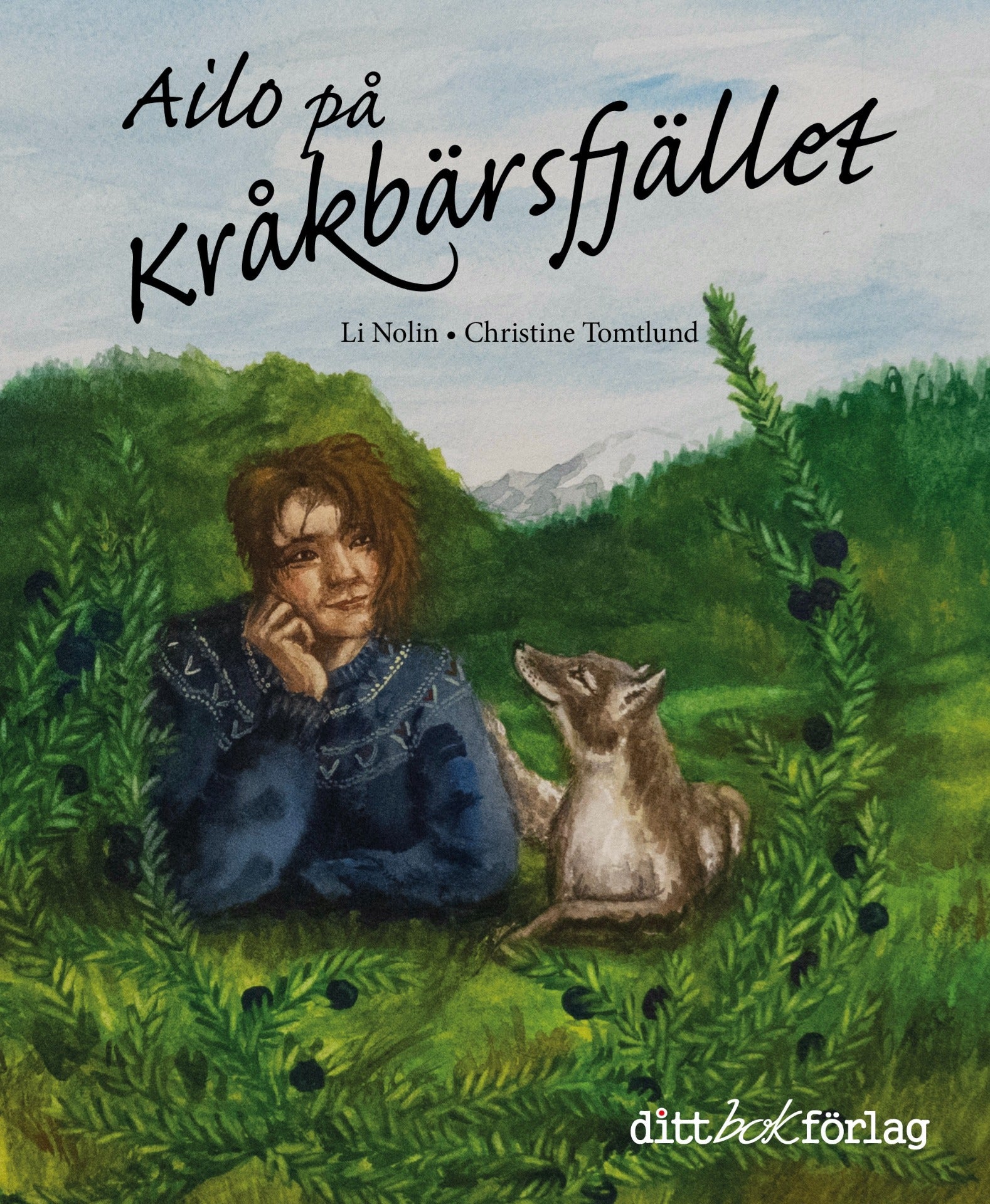 Bokomslag Ailo på Kråksbärsfjället