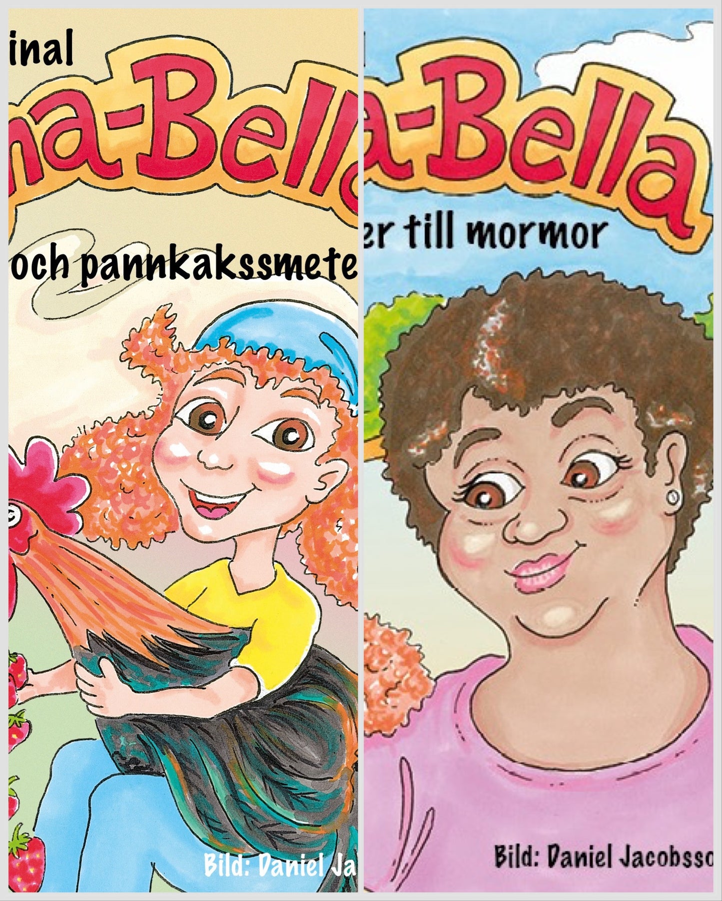 Båda bilderböckerna om Anna-Bella