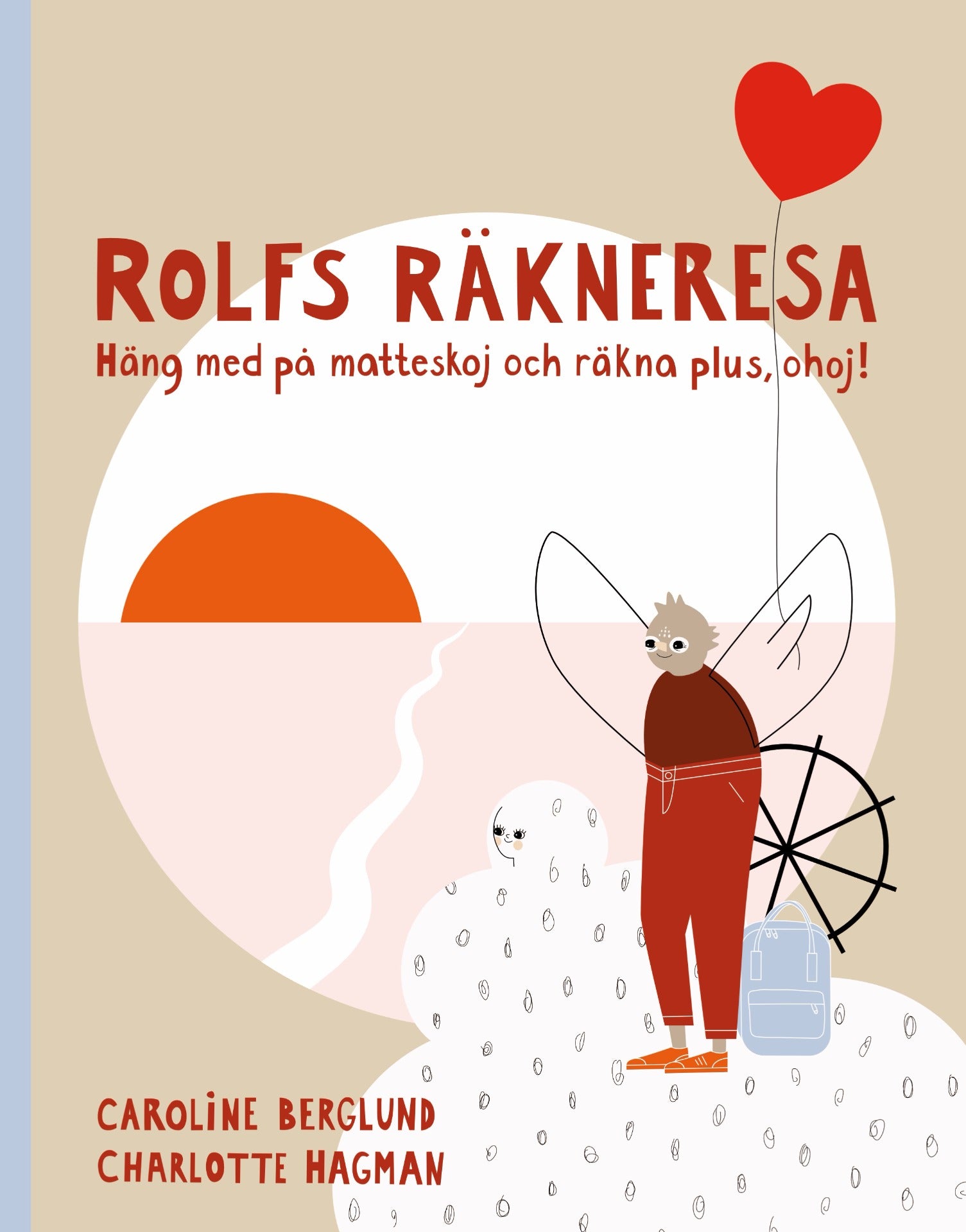 Bokomslag på Rolf och en bok om att lära sig räkna