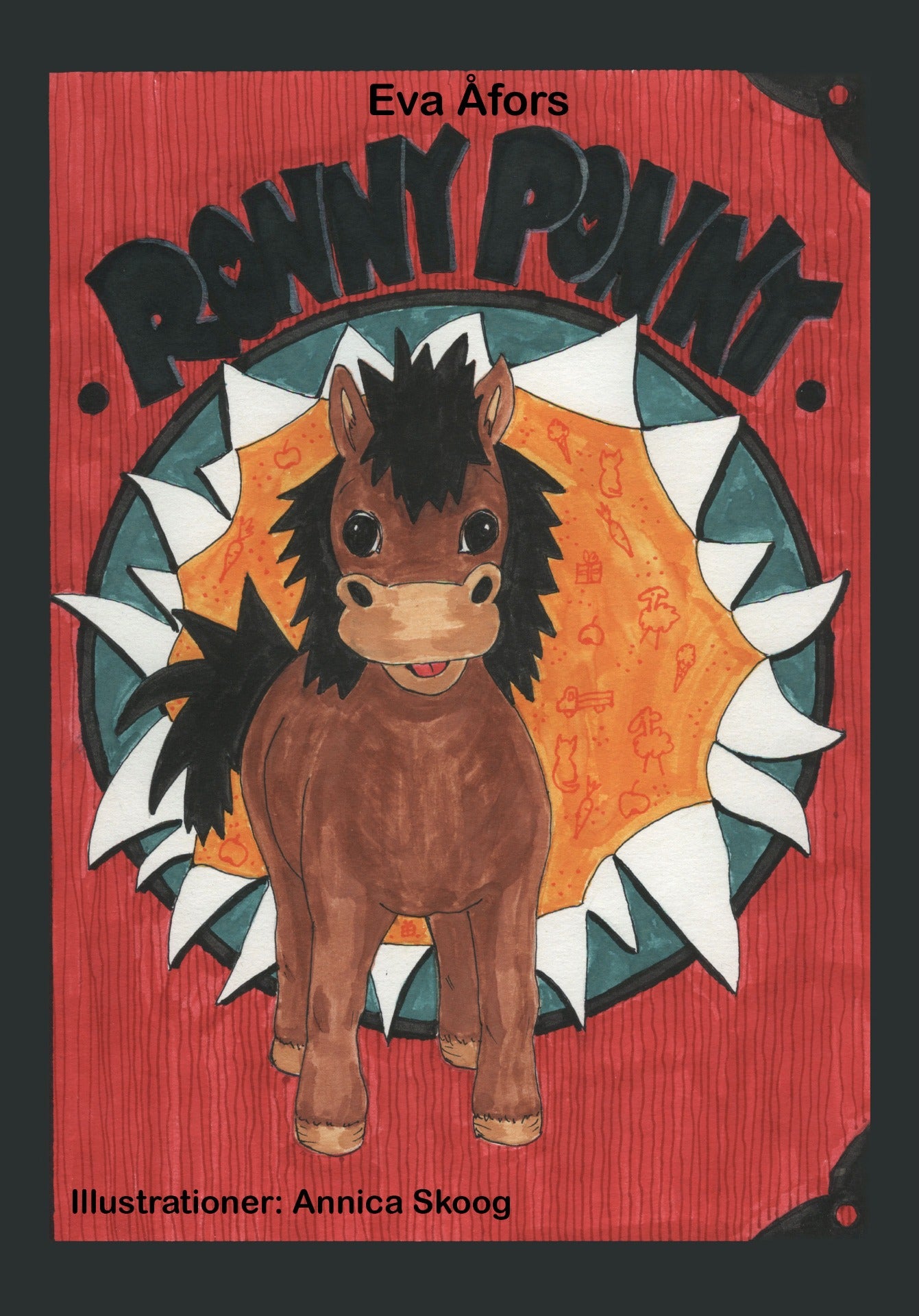 Bokomslag med ponnyn Ronny