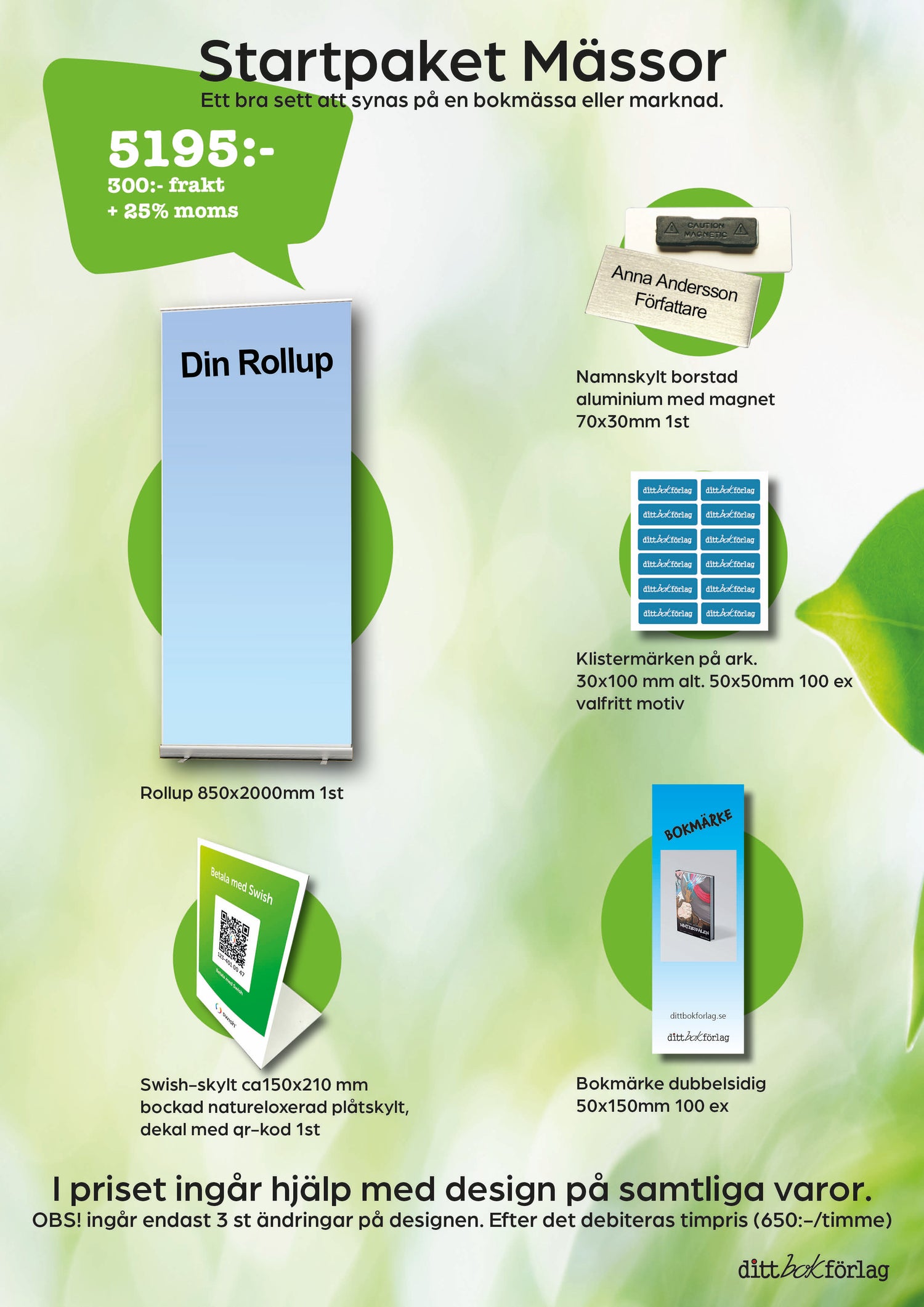 reklambilder, rollup, mässor