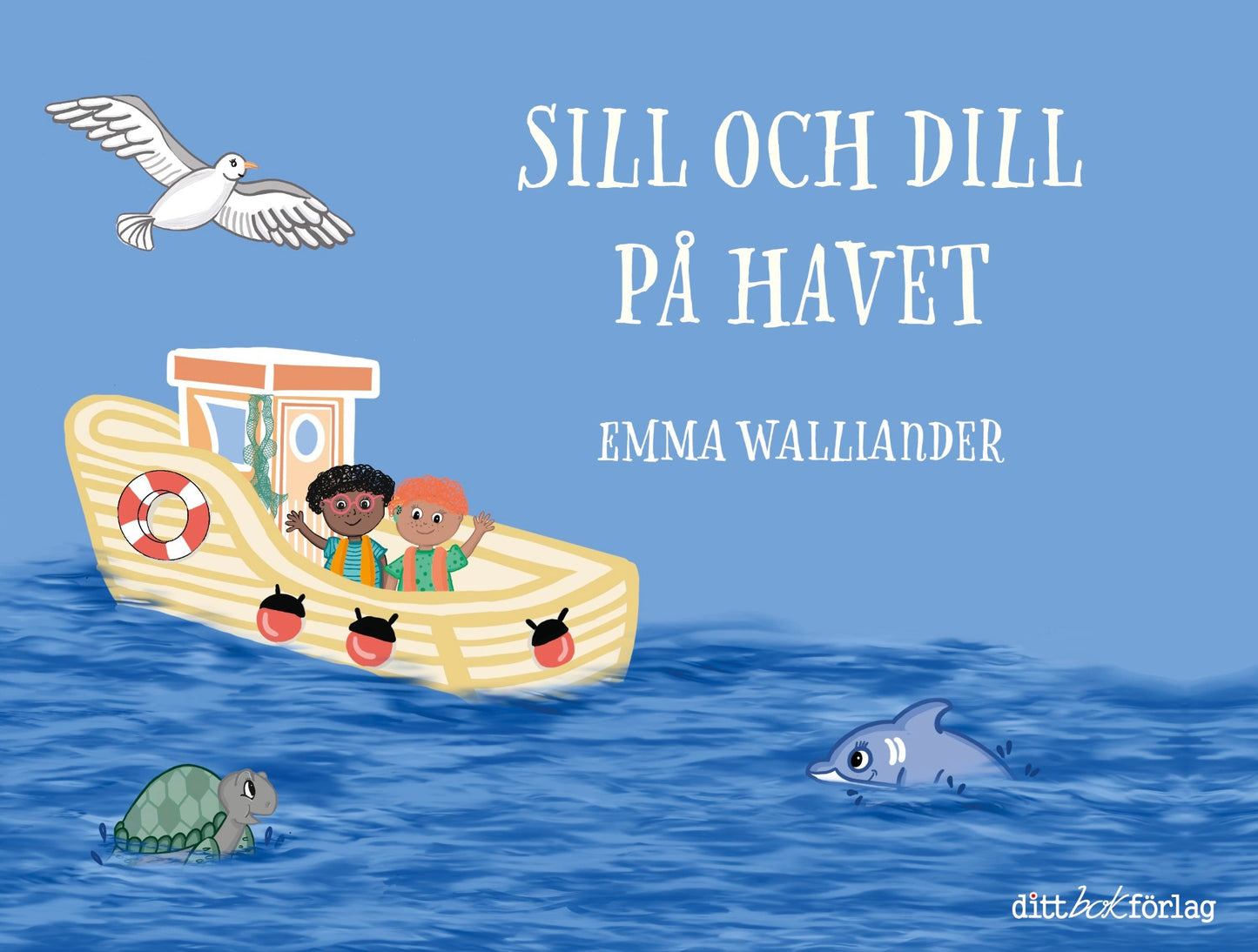 Bokomslag Sill och Dill på havet