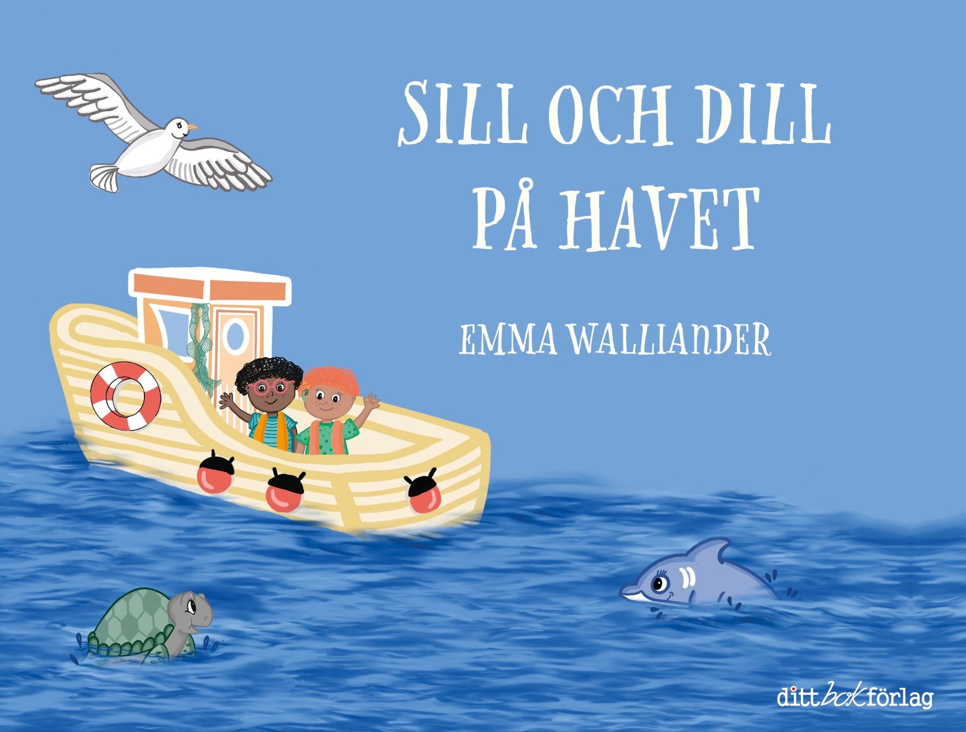 Bokomslag Sill och Dill på havet